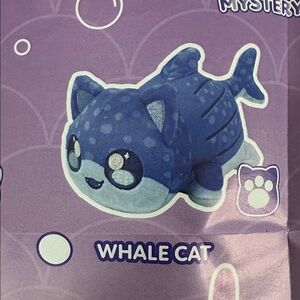 Aphmau Meemeow Whale cat plushie new